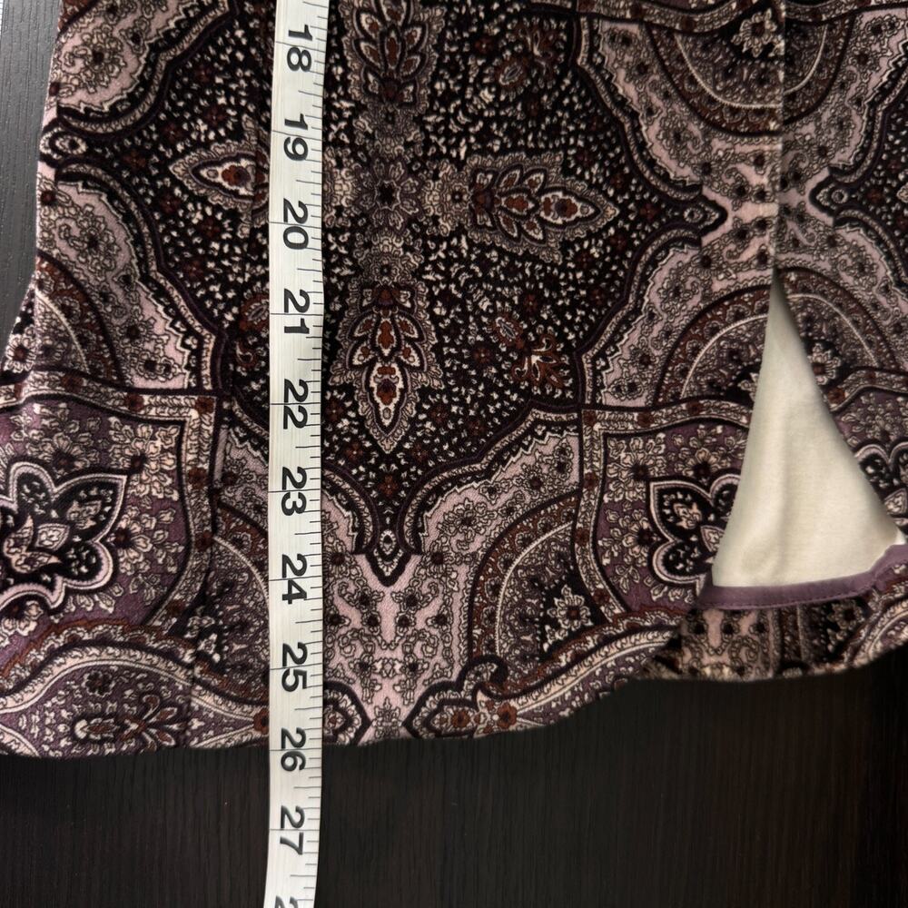 Circolo 1901 Blazer Jacket Women 40 IT Velvet Paisley Floral Preppy Classic 4 US - Picture 13 of 14
